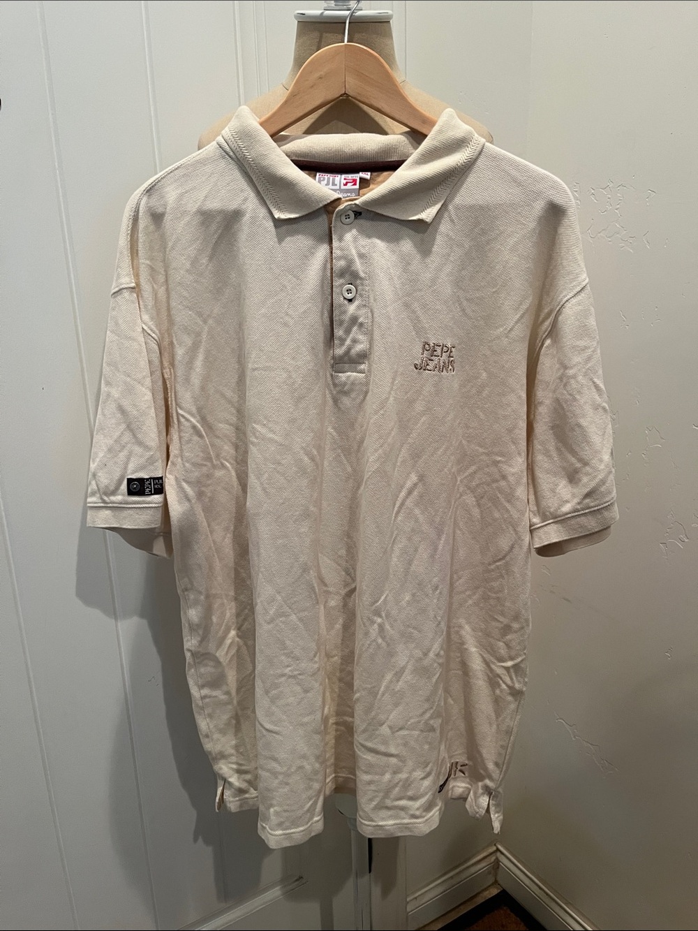 Pepe Jeans Men's Beige Polo Shirt